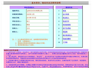 公司企業(yè)財務(wù)賬全套報表Excel模板大全與下載指南